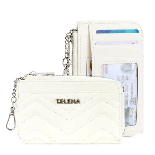 RFID Card Wallet in Beige