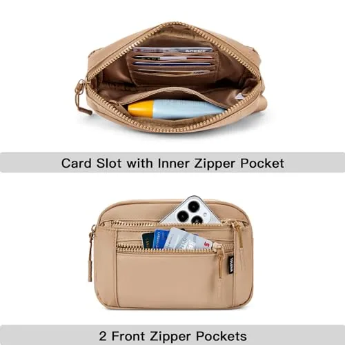 Belt Bag in Light Brown, Style TL-T714Q, view 3