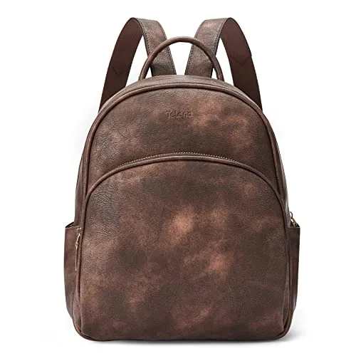 Travel Backpack in Dark Brown