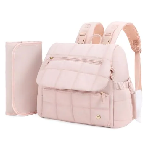 Puffer Bottle Sling in Pink