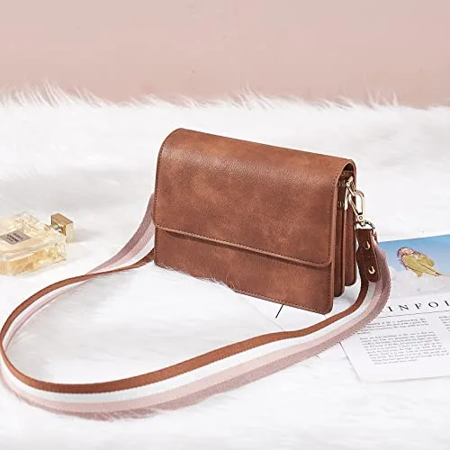 Crossbody Bag in Rough Brown, view 3