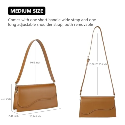 Shoulder Bag in Brown, view 4