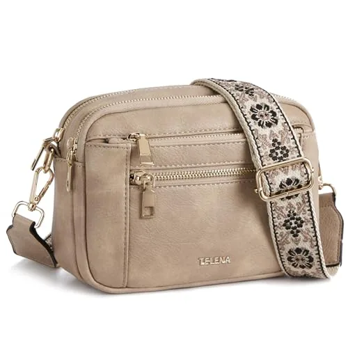 Small Crossbody Bag in Light Brown