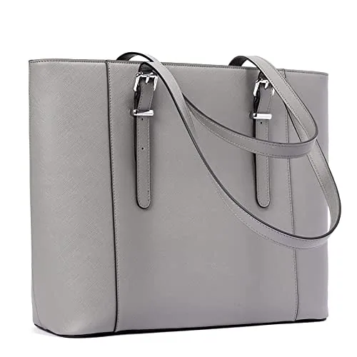 Laptop Tote in Grey