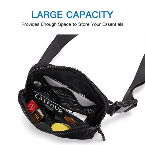 Belt Bag in Black, Style TL-XDJM1, view 3