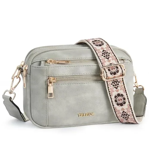 Small Crossbody Bag in Twilight Grey