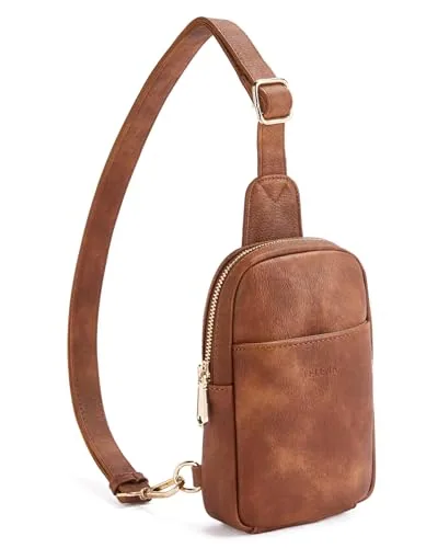 Crossbody Bag in Mocha Brown